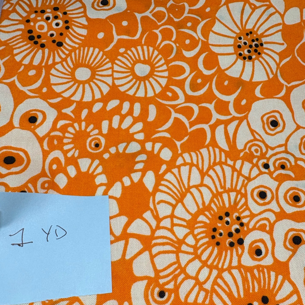 Pumpkins Gone Wild Collection| Moda| 1continuous yard cut. 100% cotton
